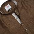 Combination Brown Shirt : Ditto