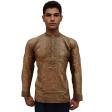 Combination Brown Shirt : Ditto