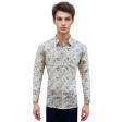 Print Cream Shirt : Ditto