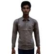 Combination Brown Shirt : Ditto