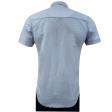 Self Design Blue Shirt : Ditto