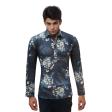 Print Gray Shirt : Ditto