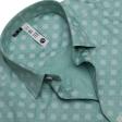 Print Green Shirt : Slim