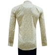 Print Mauve Shirt : Slim