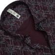 Print Brown Shirt : Slim