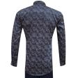 Print Dark Green Shirt : Slim