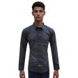 Print Navy Blue Shirt : Slim
