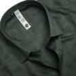 Print Gray Shirt : Slim