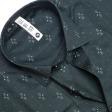 Print Green Shirt : Slim
