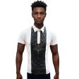 Print White T-shirt : Itutu (Slim Fit)