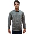 Stripes Gray Shirt : Business