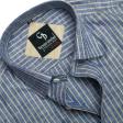 Stripes Blue Shirt : Business
