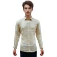 Plain Cream Shirt : Business