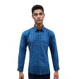 Checks Twilight Blue Shirt : Business