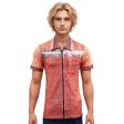 Print Rust T-shirt : Itutu (Slim Fit)