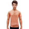 Print Orange T-shirt : Itutu (Slim Fit)