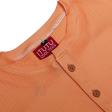 Print Orange T-shirt : Itutu (Slim Fit)