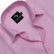 Self Design Pink Shirt : Business