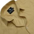 Self Design Fawn Shirt : Business
