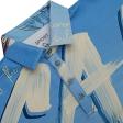 Print Blue T-shirt : Regular