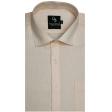 Stripes Peach Shirt : Business