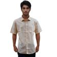 Stripes Peach Shirt : Business