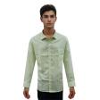 Stripes Green Shirt : Business
