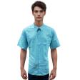 Plain Blue Shirt : Business