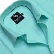 Plain Light Green Shirt : Business