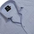 Checks Blue Shirt : Business