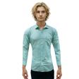 Plain Light Green Shirt : Business