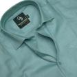 Plain Dark Green Shirt : Business