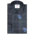 Print Blue Shirt : Ditto