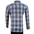 Print Blue Shirt : Ditto
