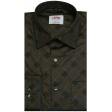 Combination Brown Shirt : Ditto