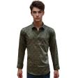 Combination Brown Shirt : Ditto