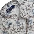 Print Brown Shirt : Party