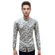 Print Cream Shirt : Party