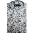 Print Gray Shirt : Party