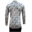 Print Gray Shirt : Party