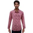 Print Rust Shirt : Ditto