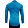 Self Design Blue Shirt : Ditto