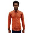 Self Design Orange Shirt : Ditto