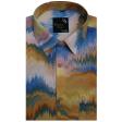 Print Yellow Shirt : Party