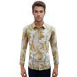 Print Mustard Shirt : Party