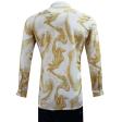 Print Mustard Shirt : Party