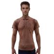 Print Brown T-shirt : Regular