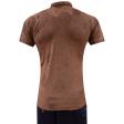 Print Brown T-shirt : Regular