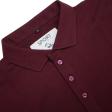 Plain Burgandy T-shirt : Regular