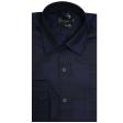 Plain Navy Blue Shirt : Business
